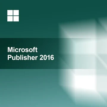 "MICROSOFT PUBLISHER 2016
